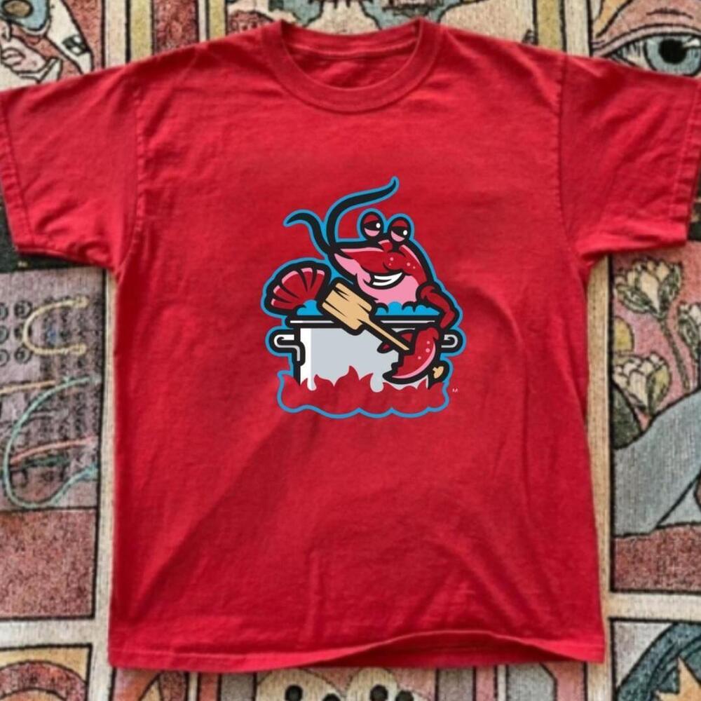 Gildan Men Red T-Shirt, Red Lobster T Shirt